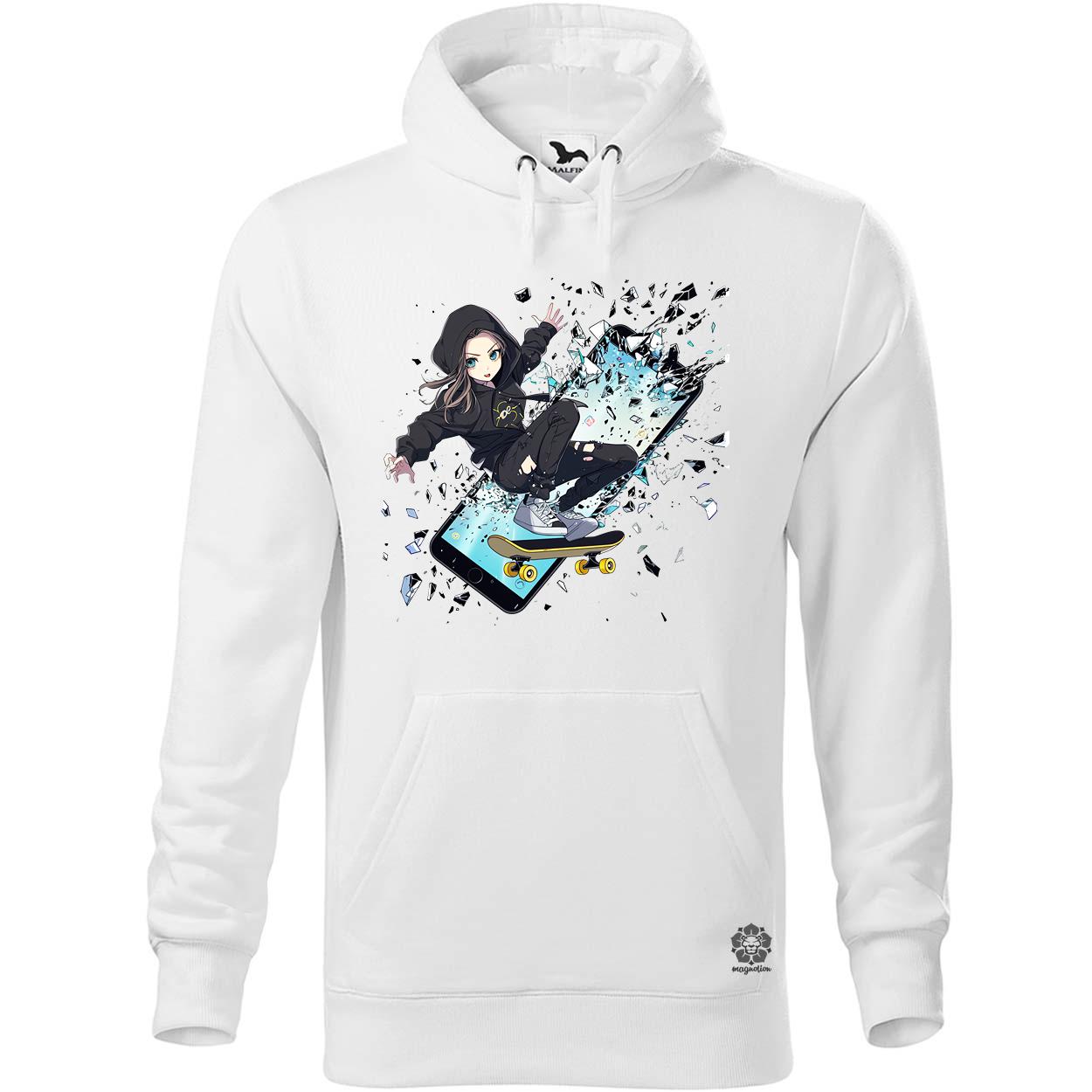 Influenszer chibi lány v6 egyedi  pulóver 