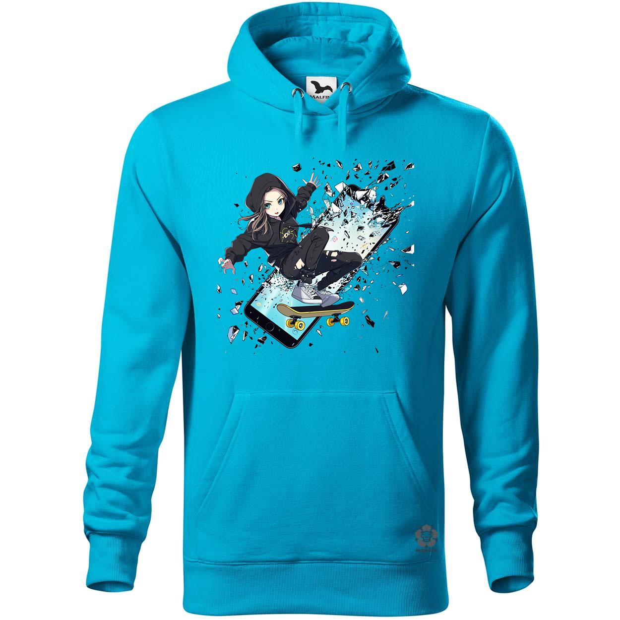 Influenszer chibi lány v6 egyedi  pulóver 