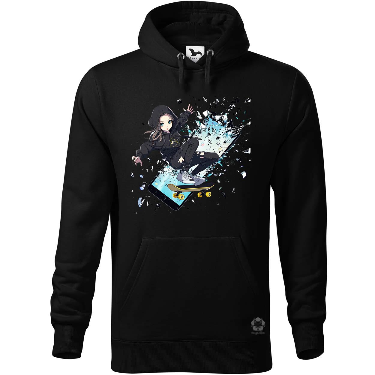 Influenszer chibi lány v6 egyedi  pulóver 