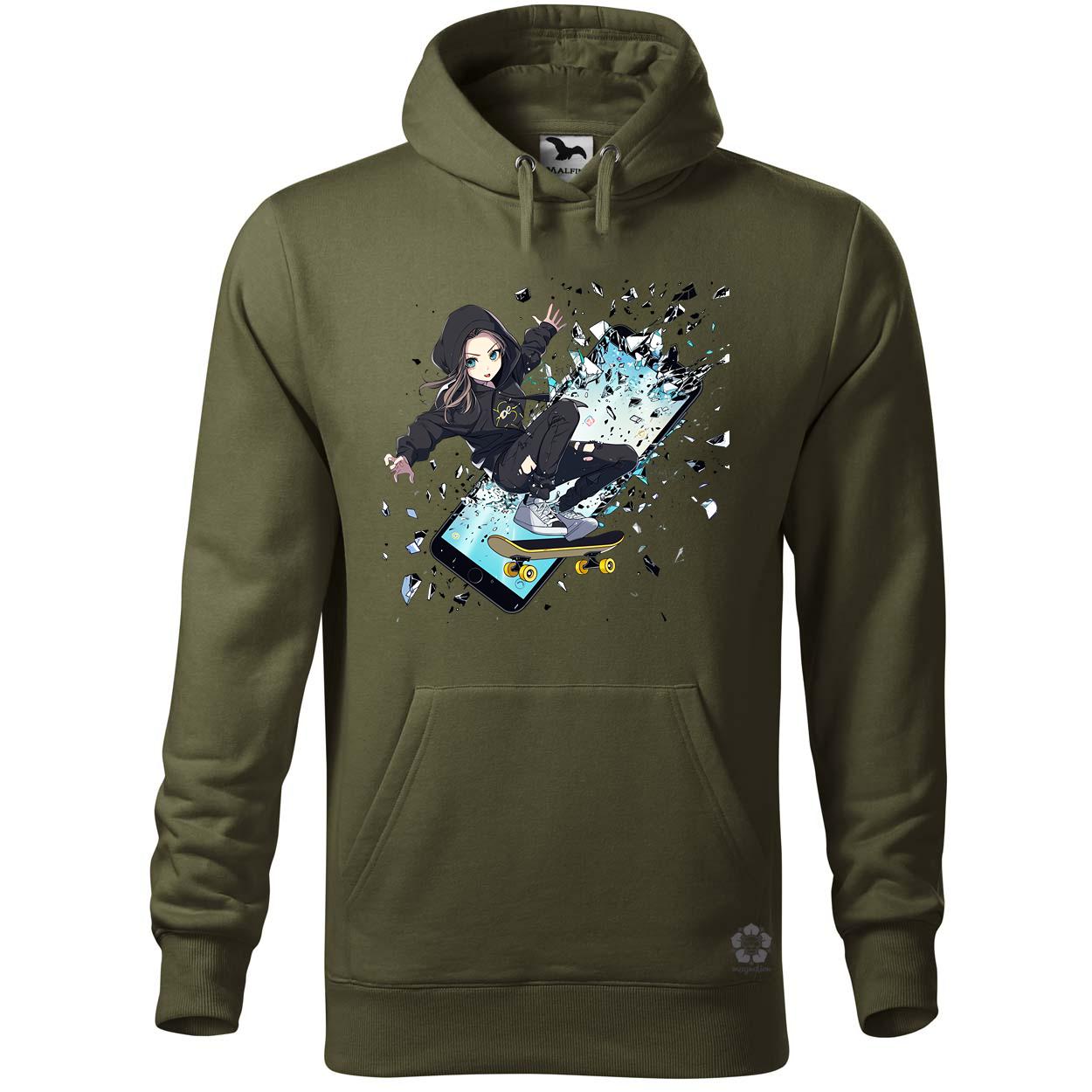 Influenszer chibi lány v6 egyedi  pulóver 