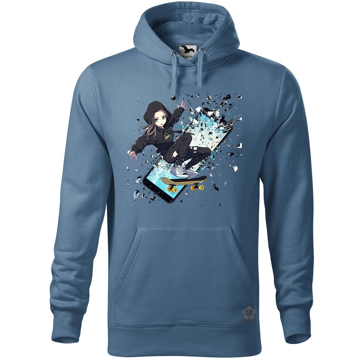 Influenszer chibi lány v6 egyedi  pulóver 