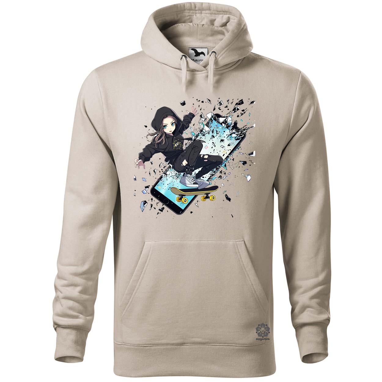 Influenszer chibi lány v6 egyedi  pulóver 
