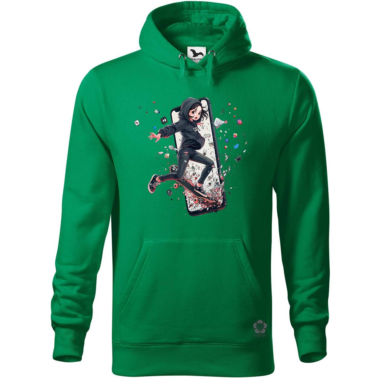 Influenszer chibi lány v7 egyedi  pulóver 