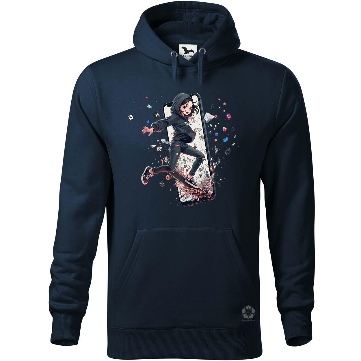 Influenszer chibi lány v7 egyedi  pulóver 