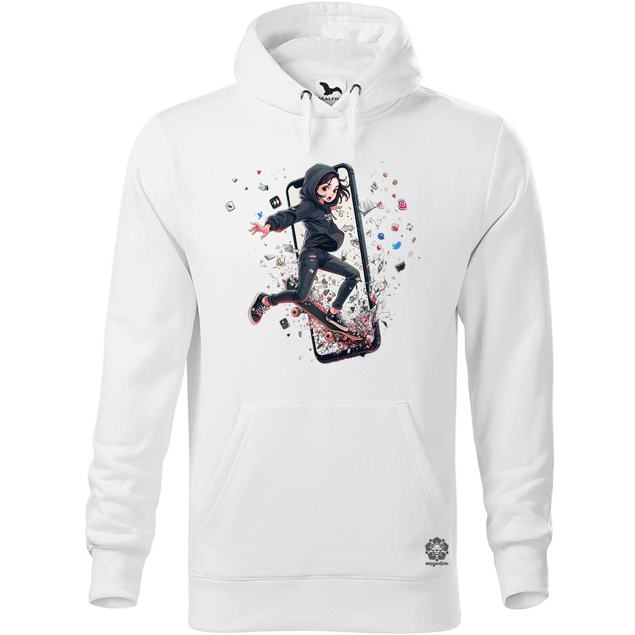 Influenszer chibi lány v7 egyedi  pulóver 