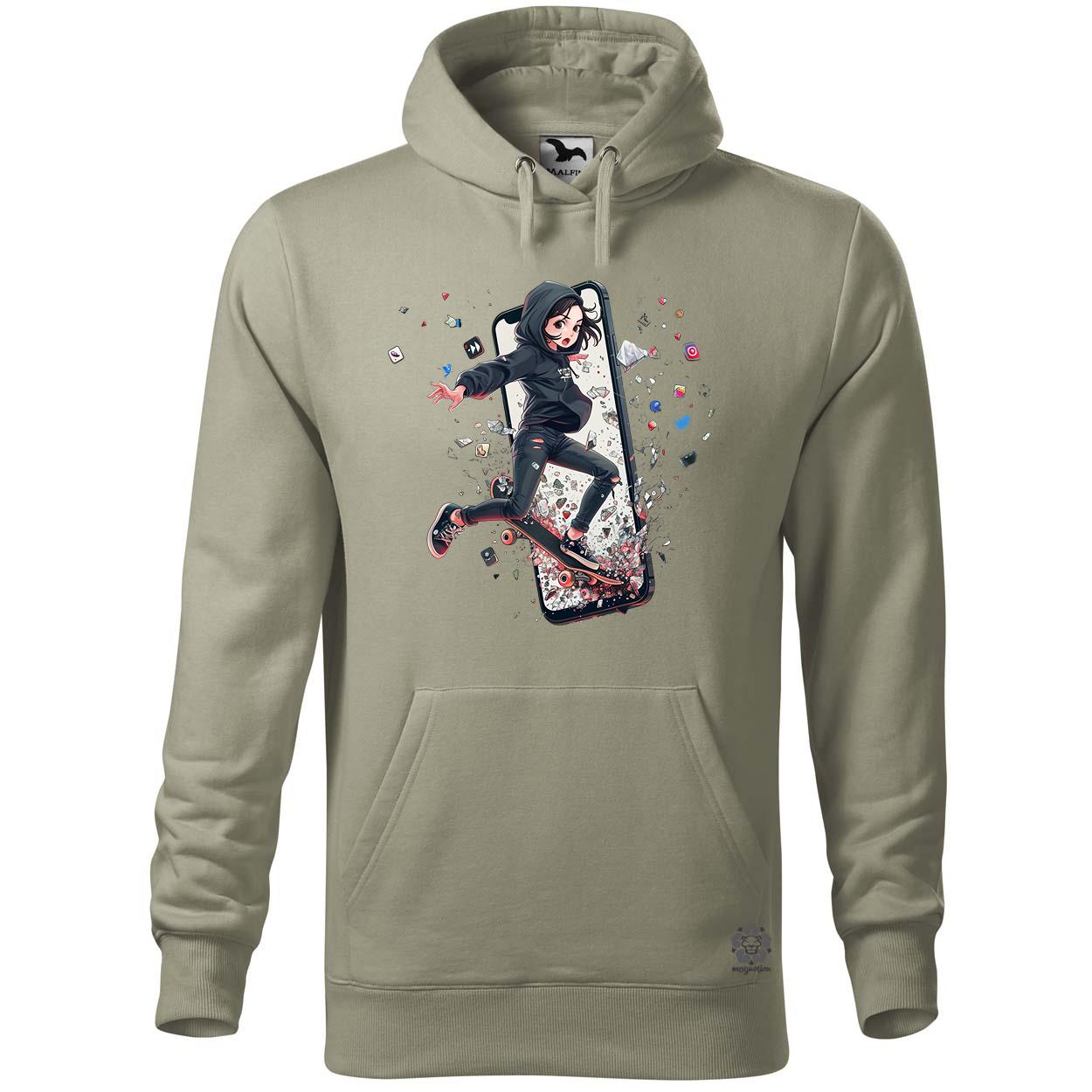 Influenszer chibi lány v7 egyedi  pulóver 