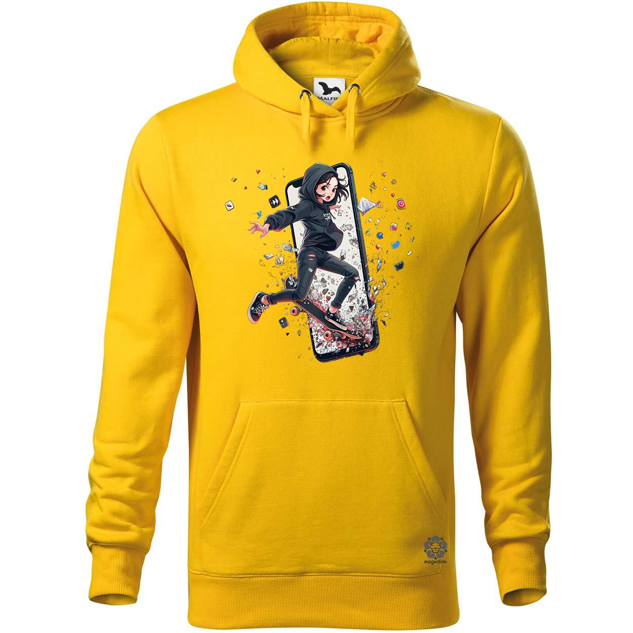 Influenszer chibi lány v7 egyedi  pulóver 