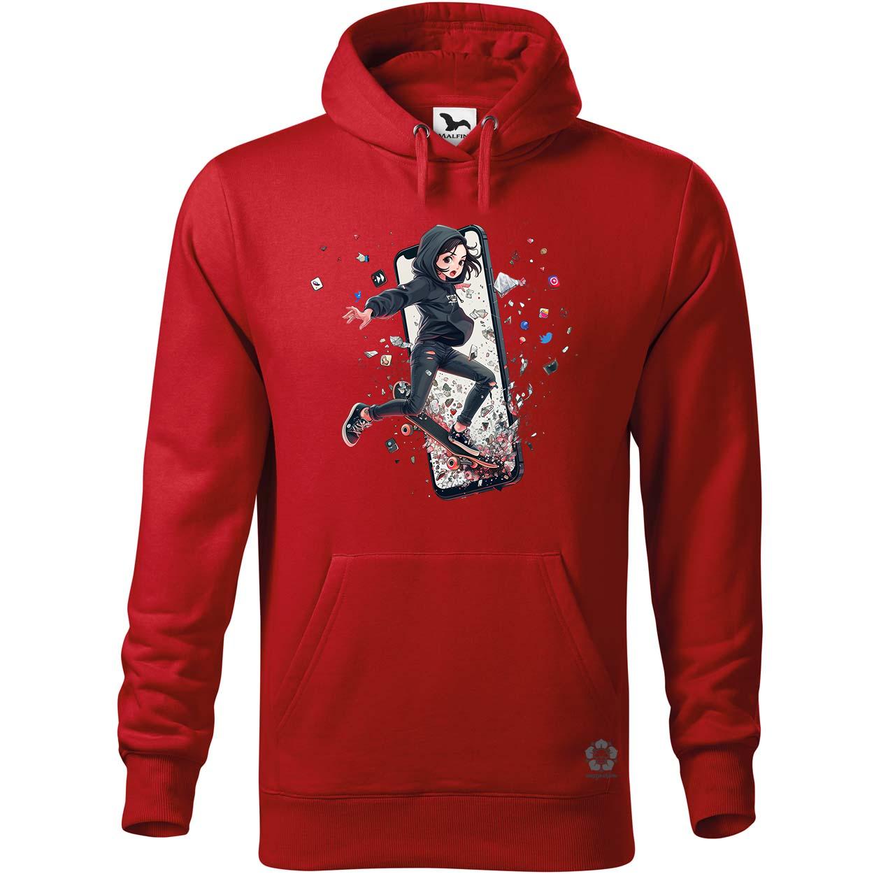 Influenszer chibi lány v7 egyedi  pulóver 