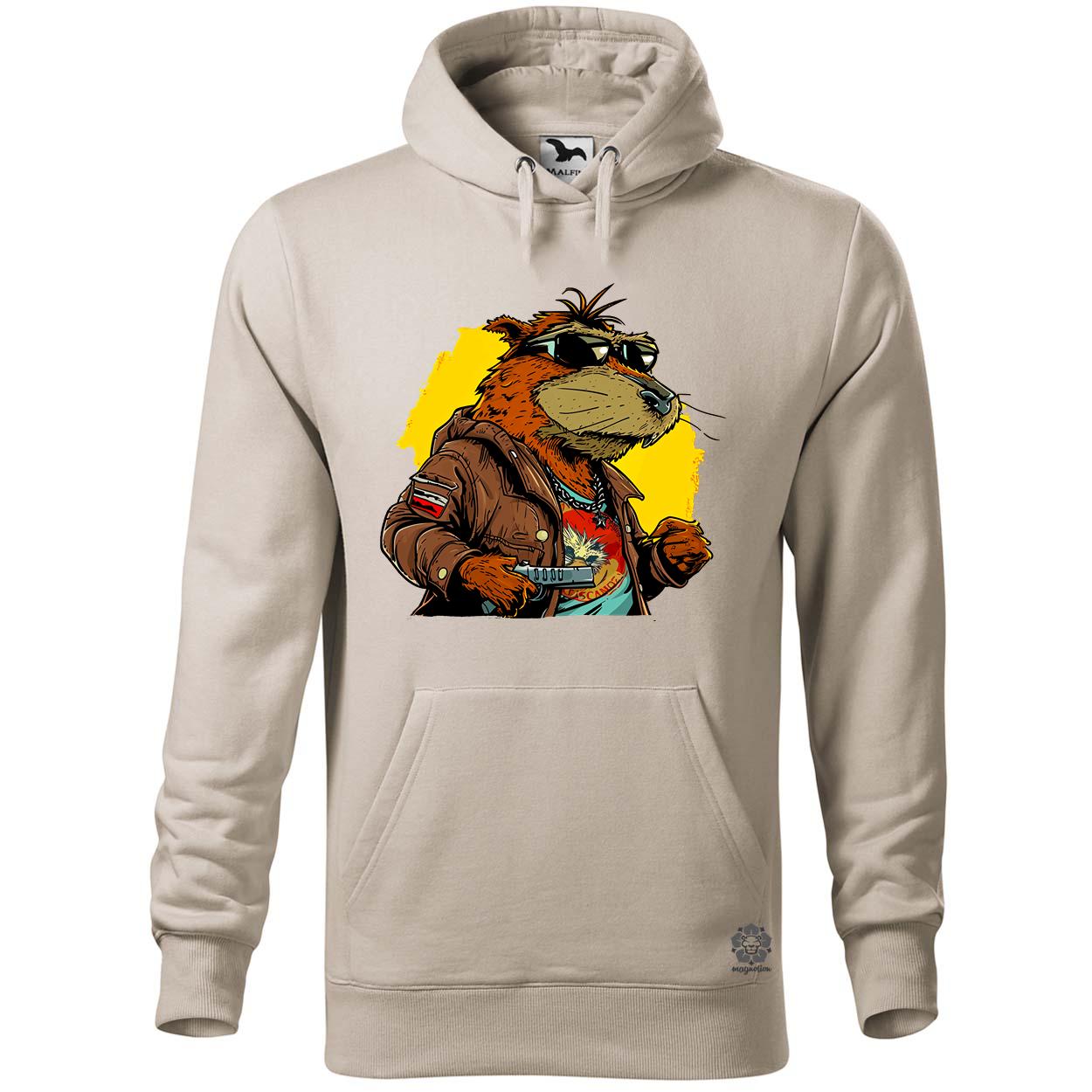 Laza hód v4 egyedi  pulóver 