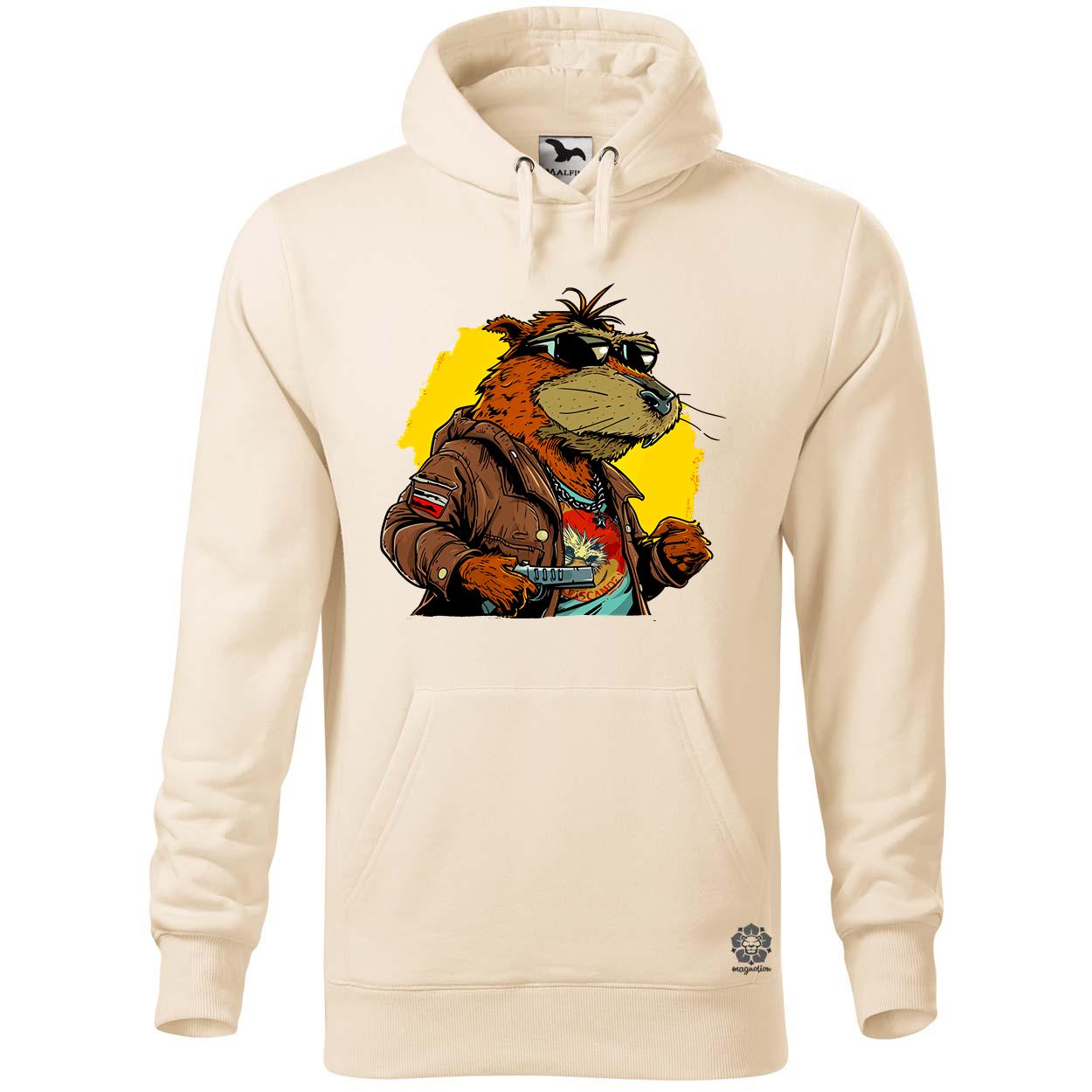 Laza hód v4 egyedi  pulóver 