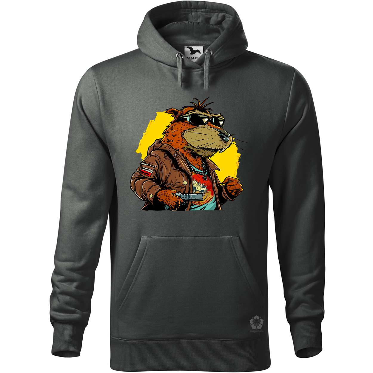 Laza hód v4 egyedi  pulóver 