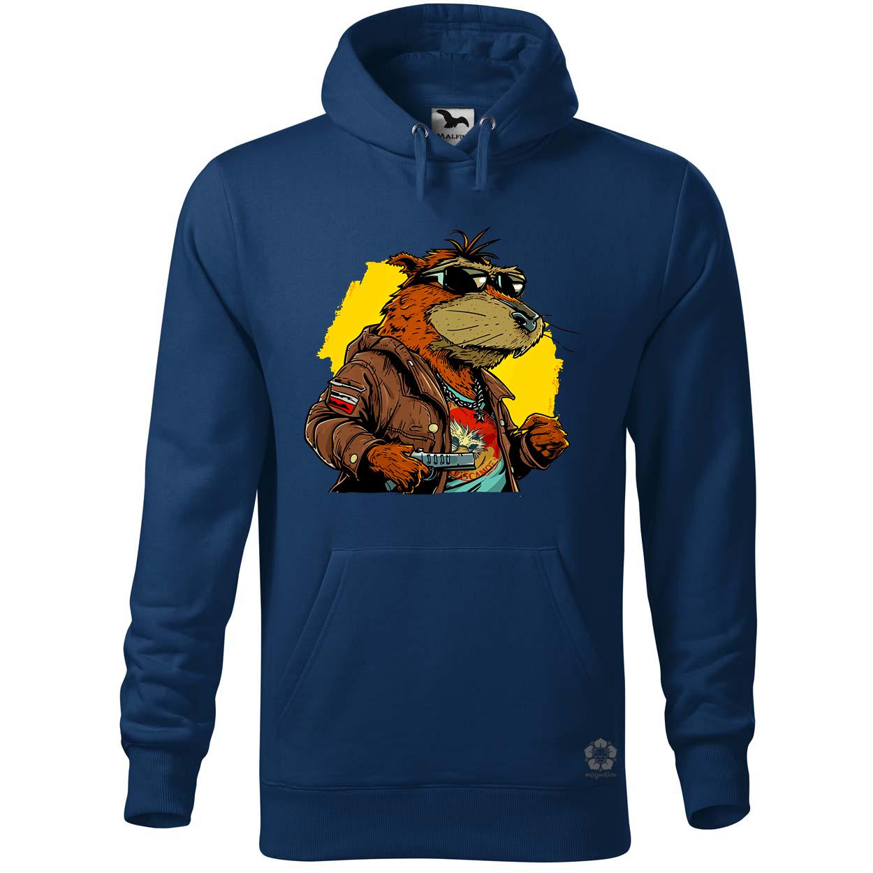 Laza hód v4 egyedi  pulóver 