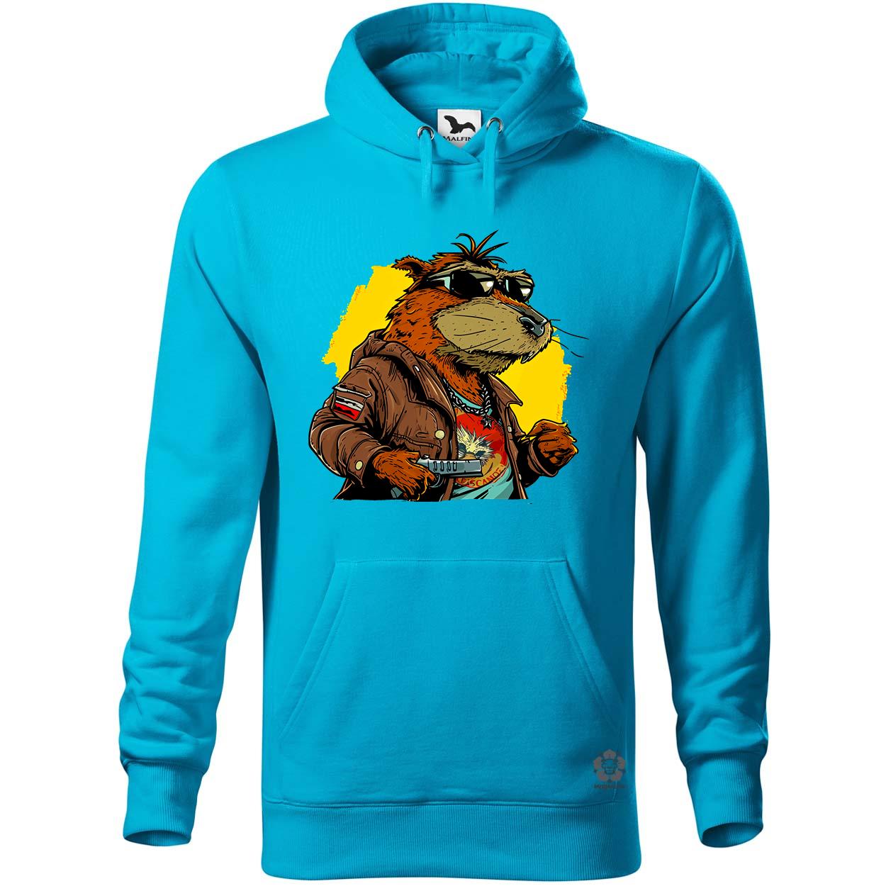 Laza hód v4 egyedi  pulóver 