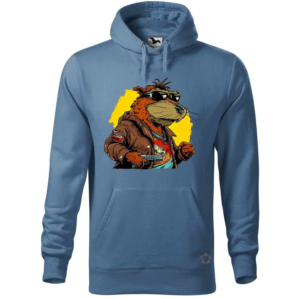Laza hód v4 egyedi  pulóver 