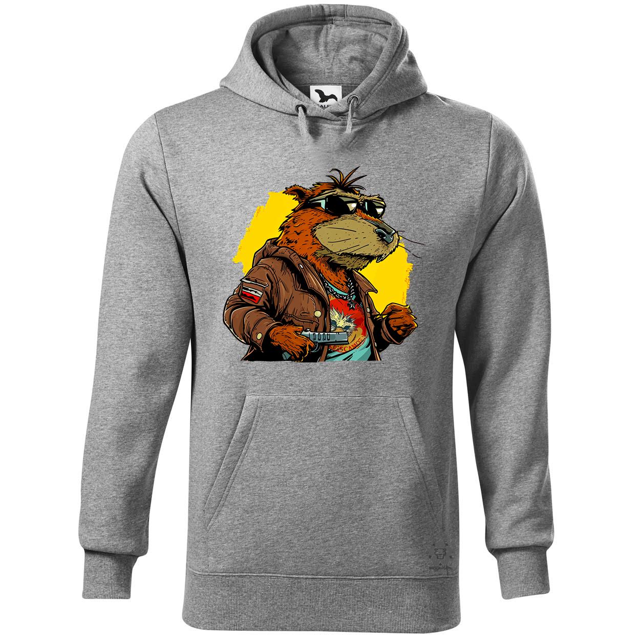 Laza hód v4 egyedi  pulóver 