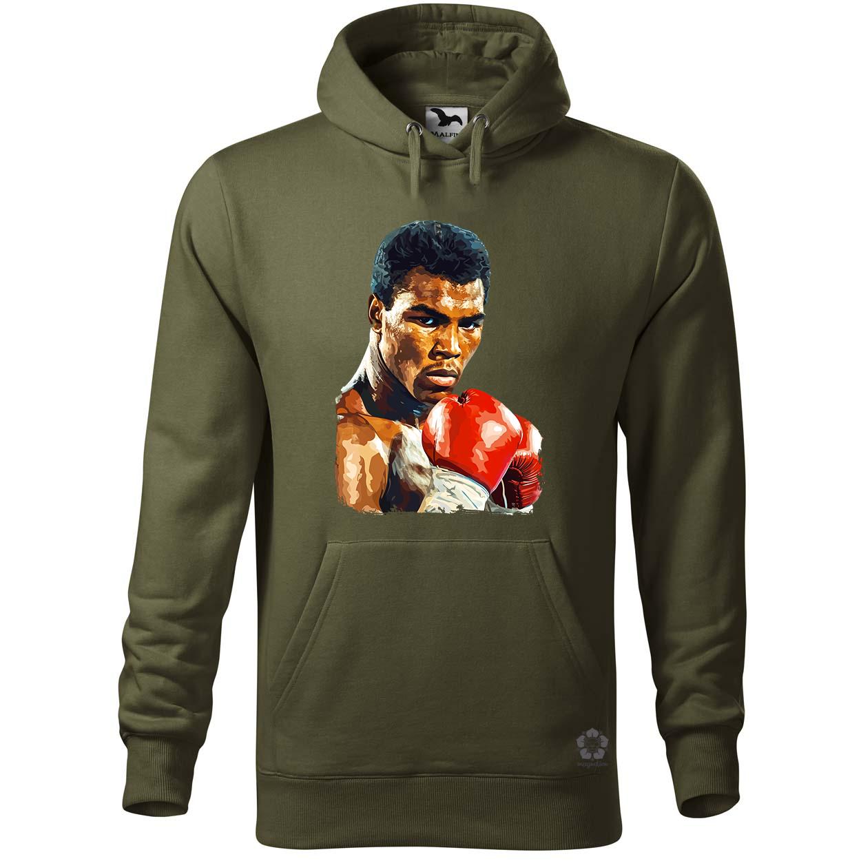 Muhammad Ali portré v1 egyedi  pulóver 