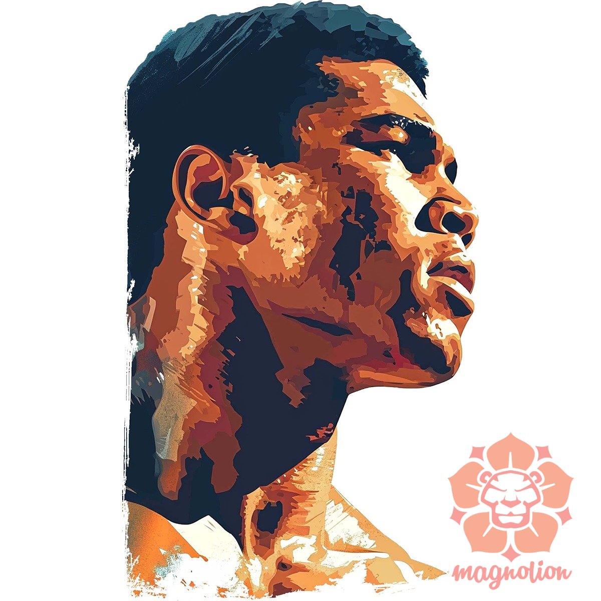 Muhammad Ali portré v3 egyedi  pulóver 