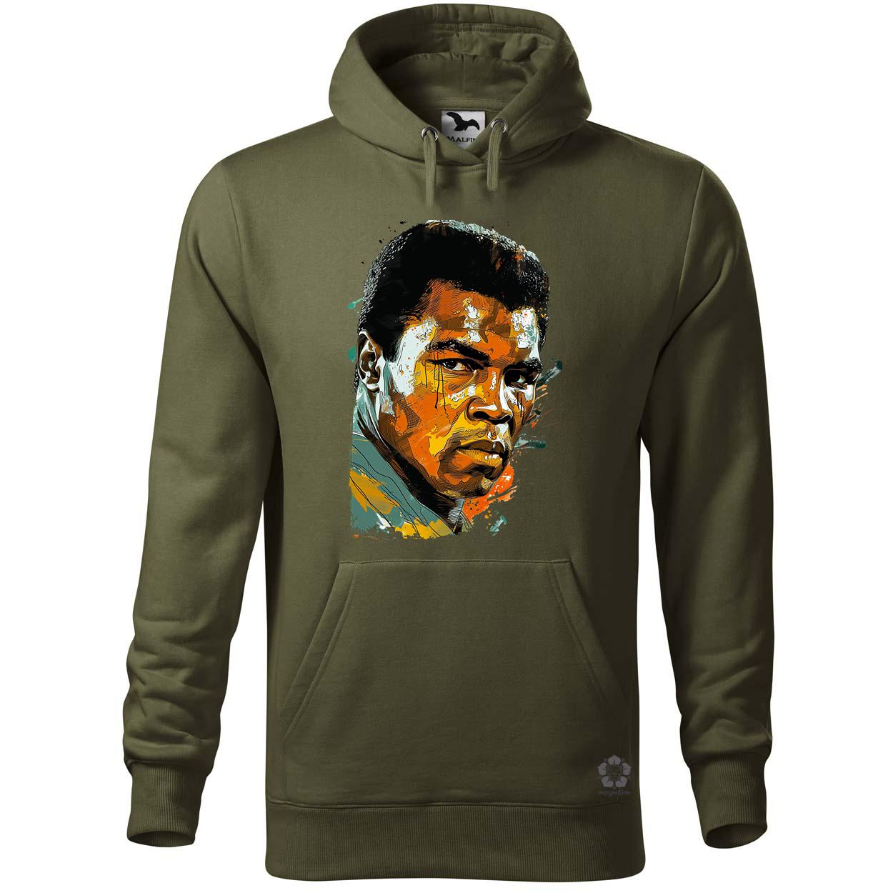 Muhammad Ali portré v4 egyedi  pulóver 