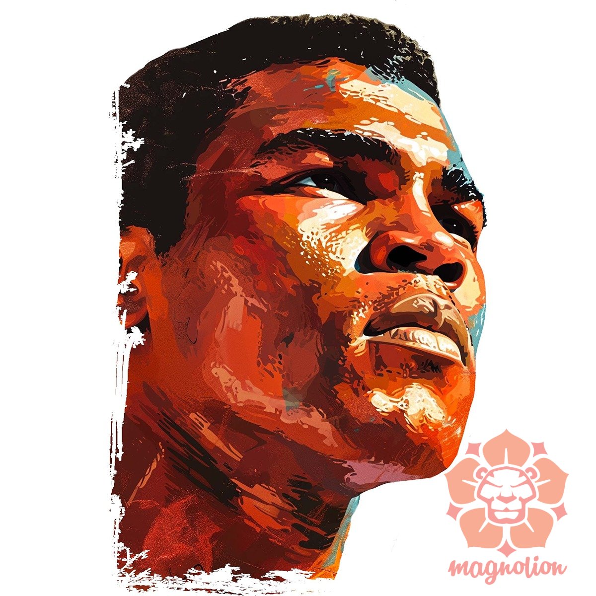 Muhammad Ali portré v6 egyedi  pulóver 