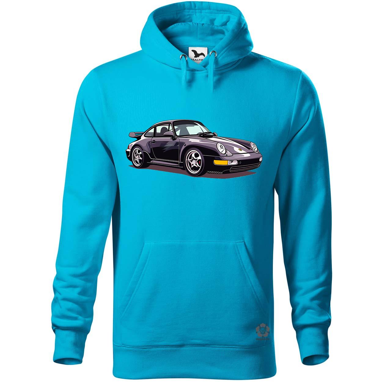 Porsche 911 rajz v8 egyedi  pulóver 