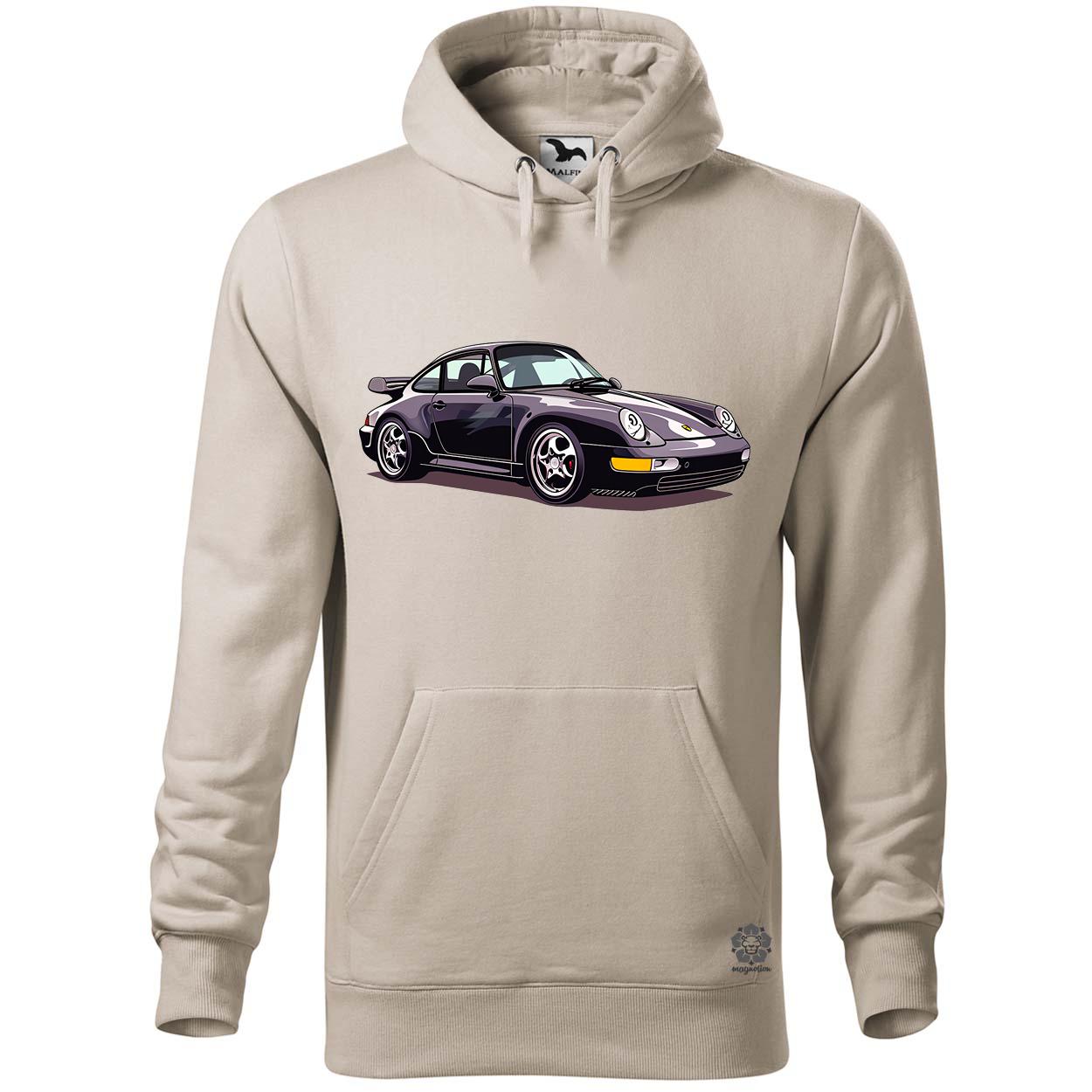 Porsche 911 rajz v8 egyedi  pulóver 