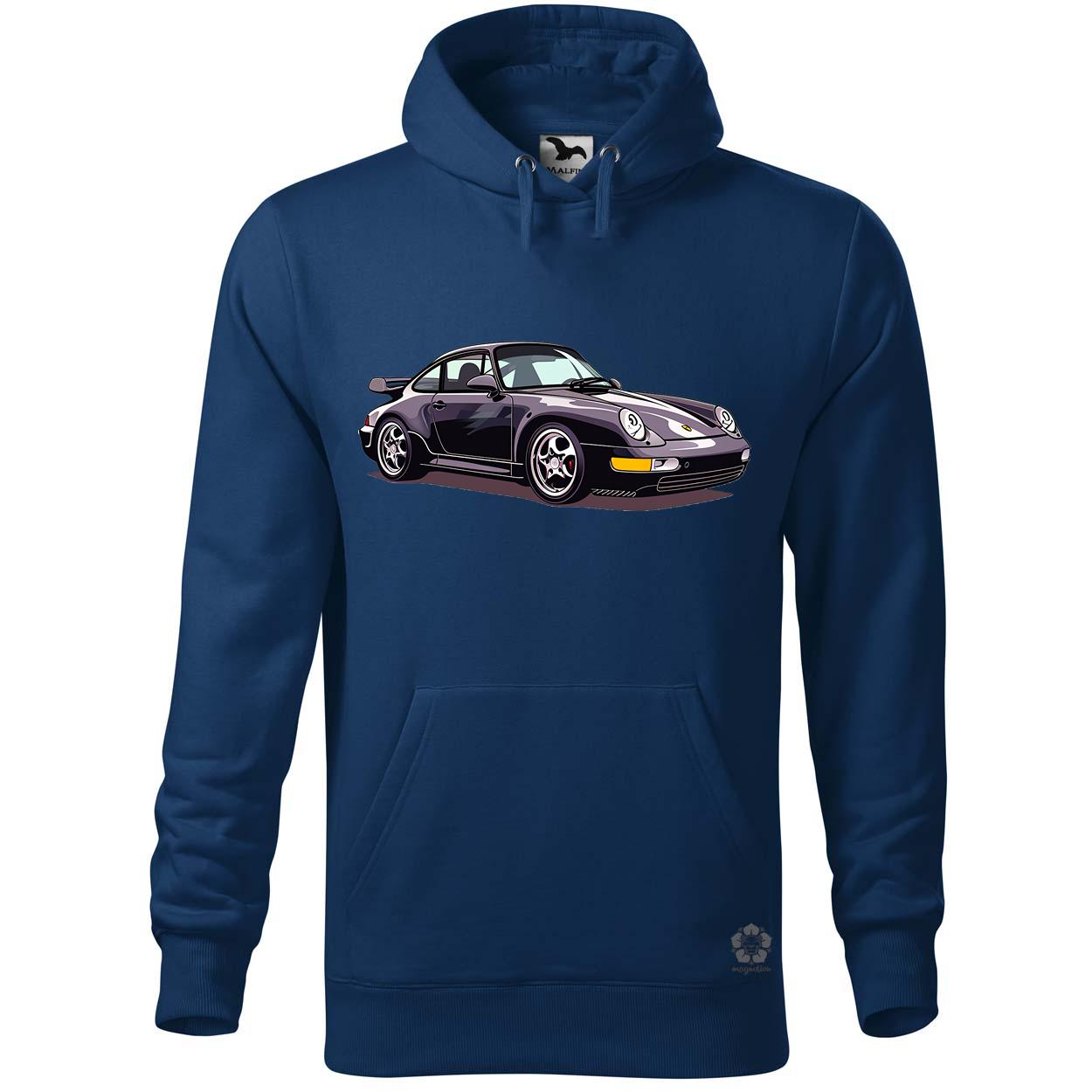 Porsche 911 rajz v8 egyedi  pulóver 