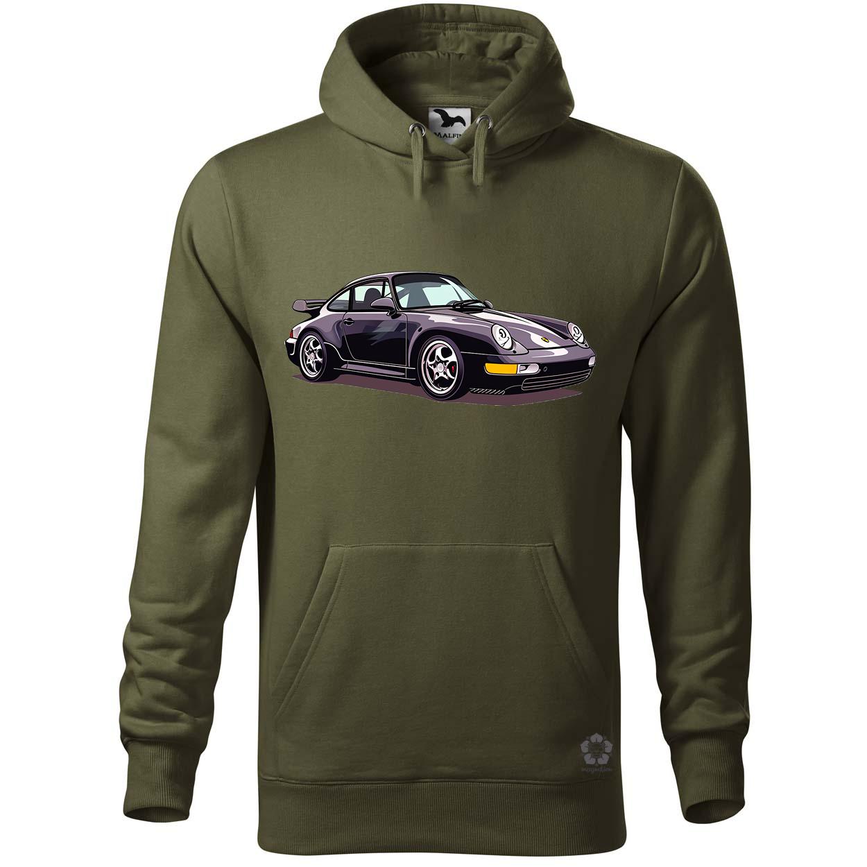 Porsche 911 rajz v8 egyedi  pulóver 