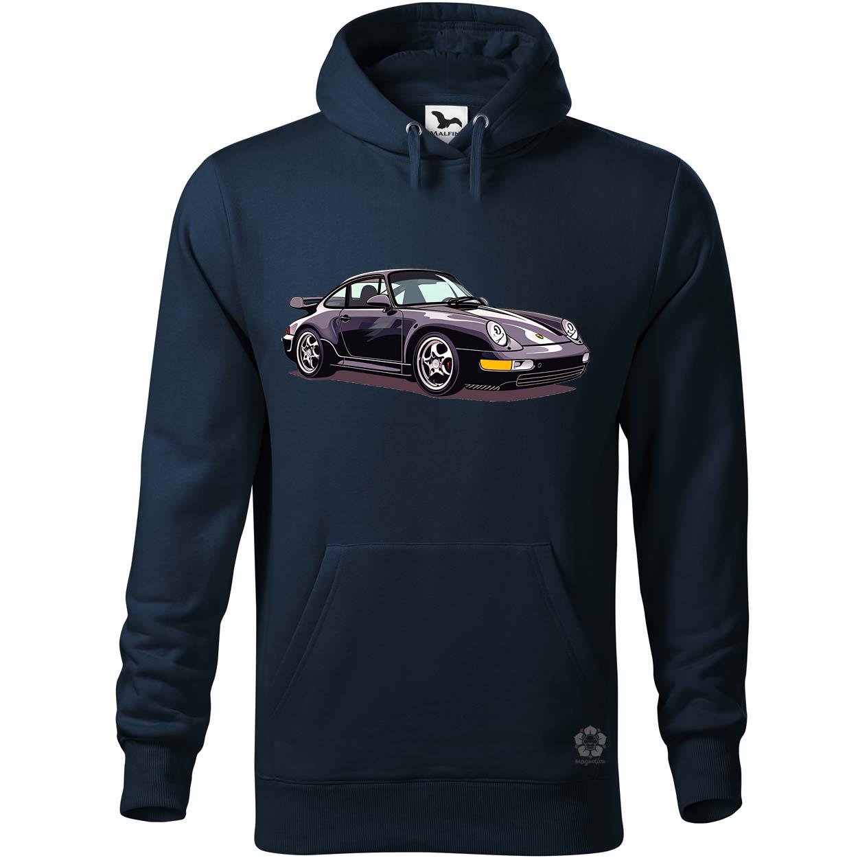 Porsche 911 rajz v8 egyedi  pulóver 
