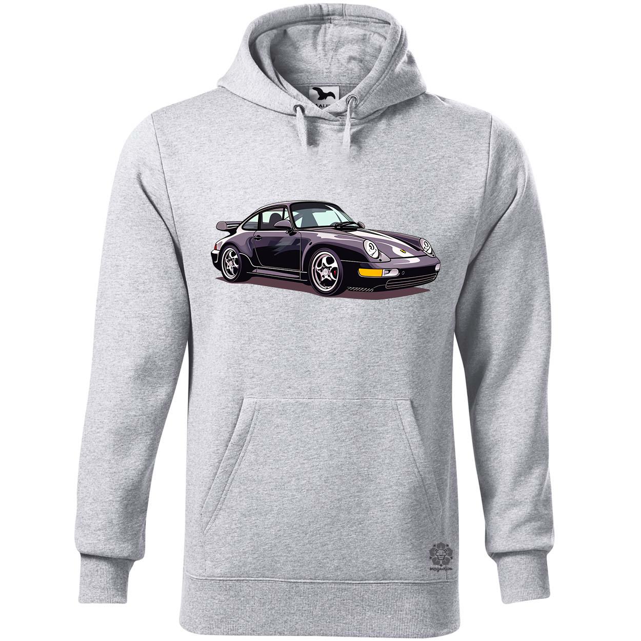 Porsche 911 rajz v8 egyedi  pulóver 