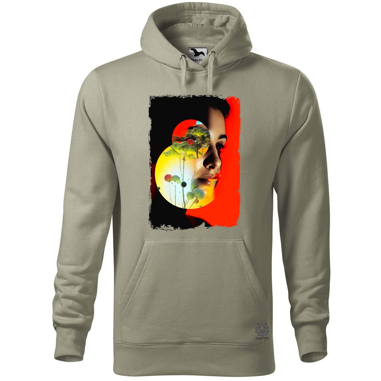 Szürreál kollázs v3 egyedi  pulóver 
