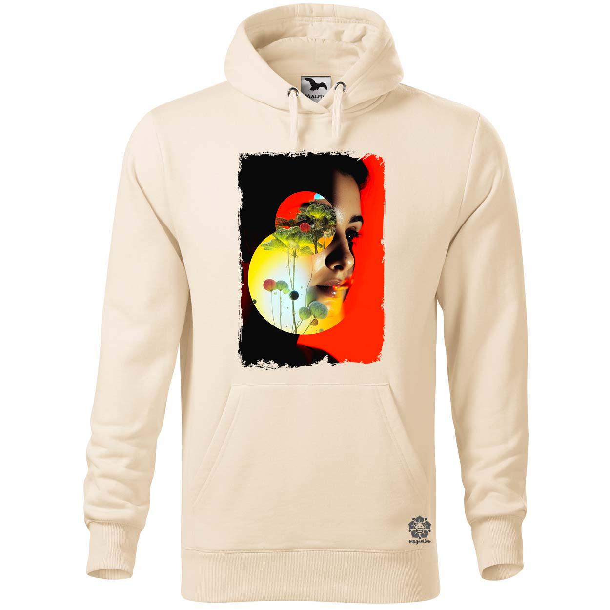 Szürreál kollázs v3 egyedi  pulóver 