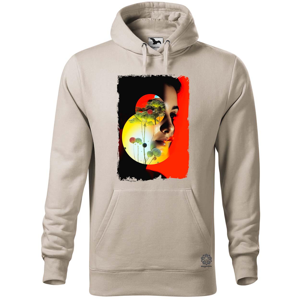 Szürreál kollázs v3 egyedi  pulóver 