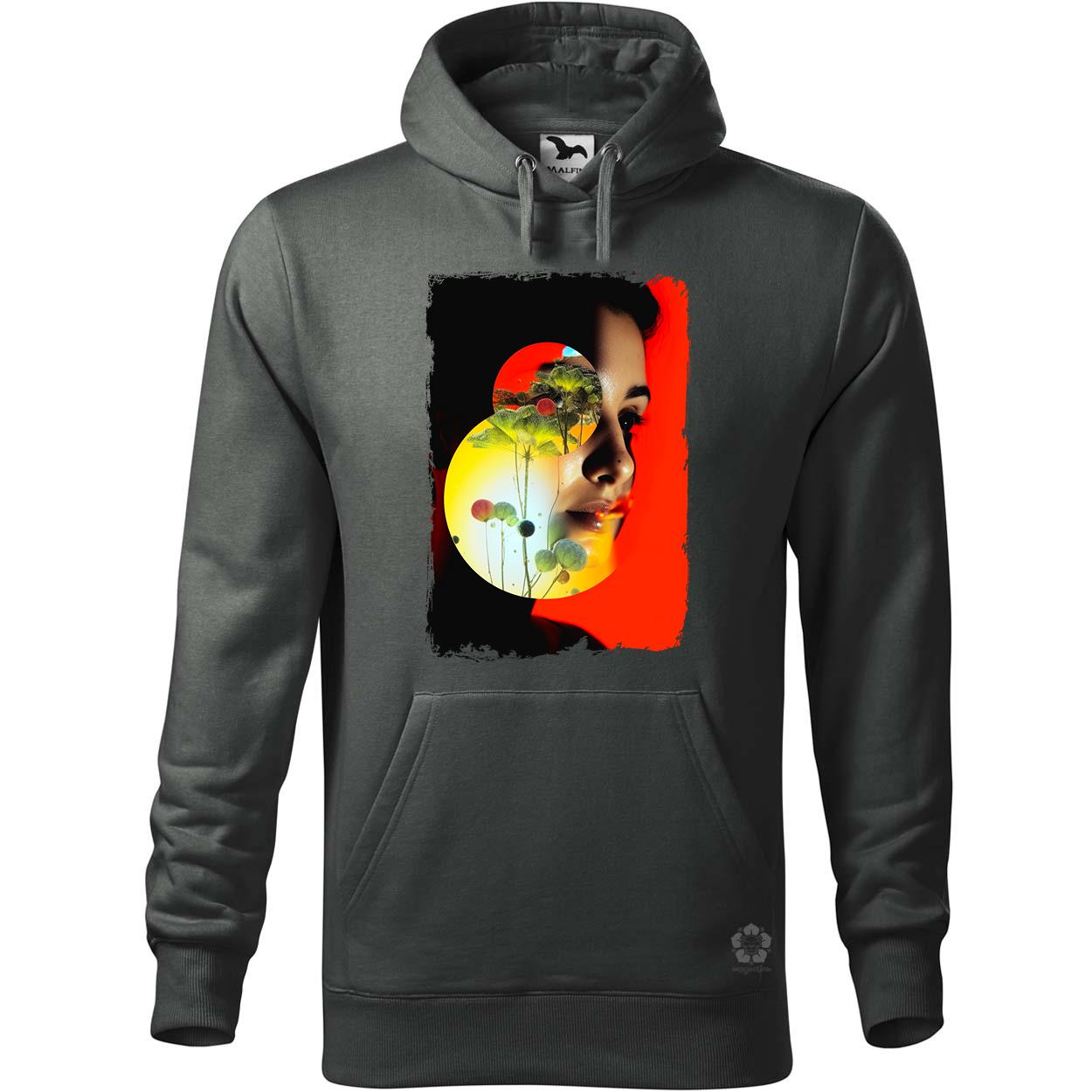 Szürreál kollázs v3 egyedi  pulóver 