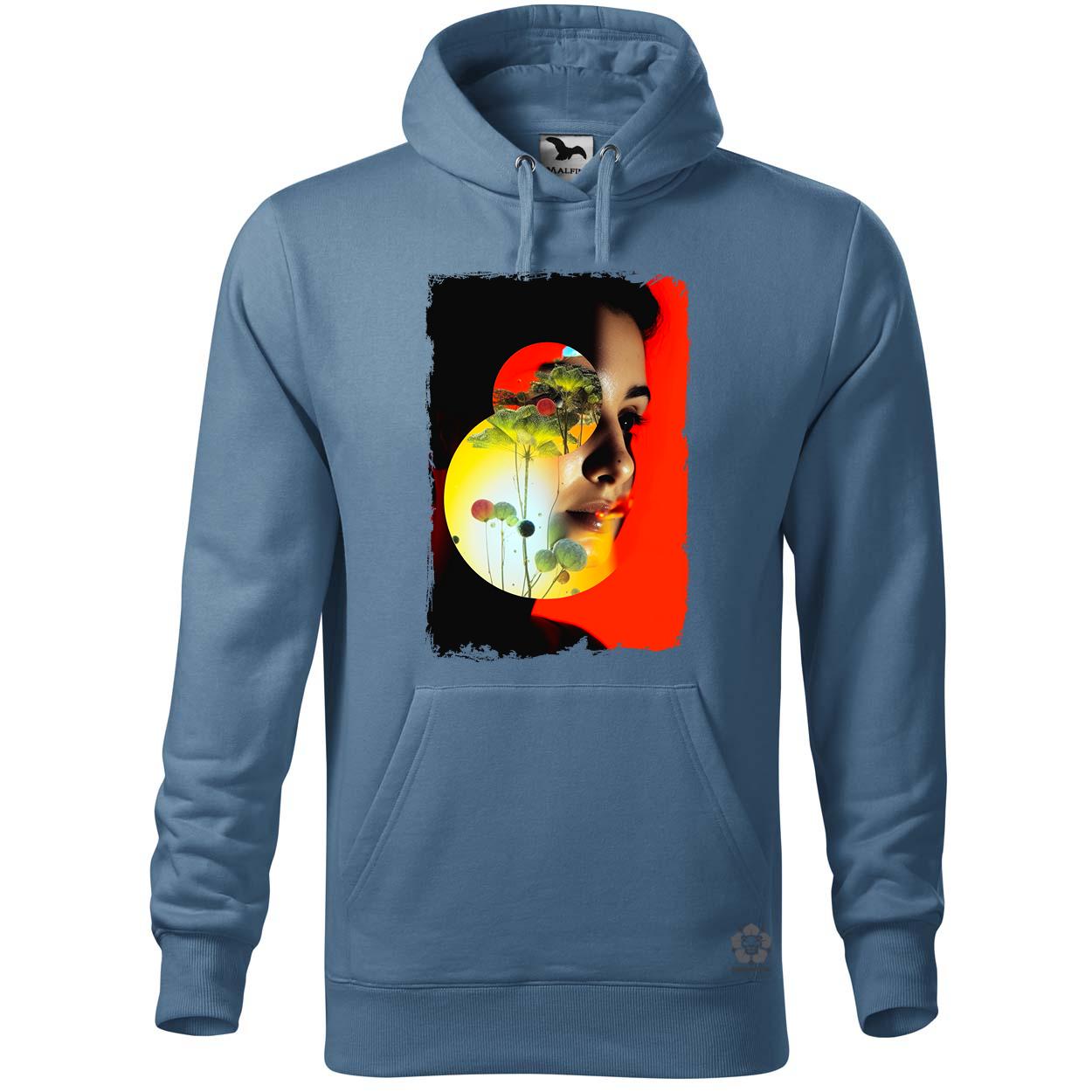 Szürreál kollázs v3 egyedi  pulóver 