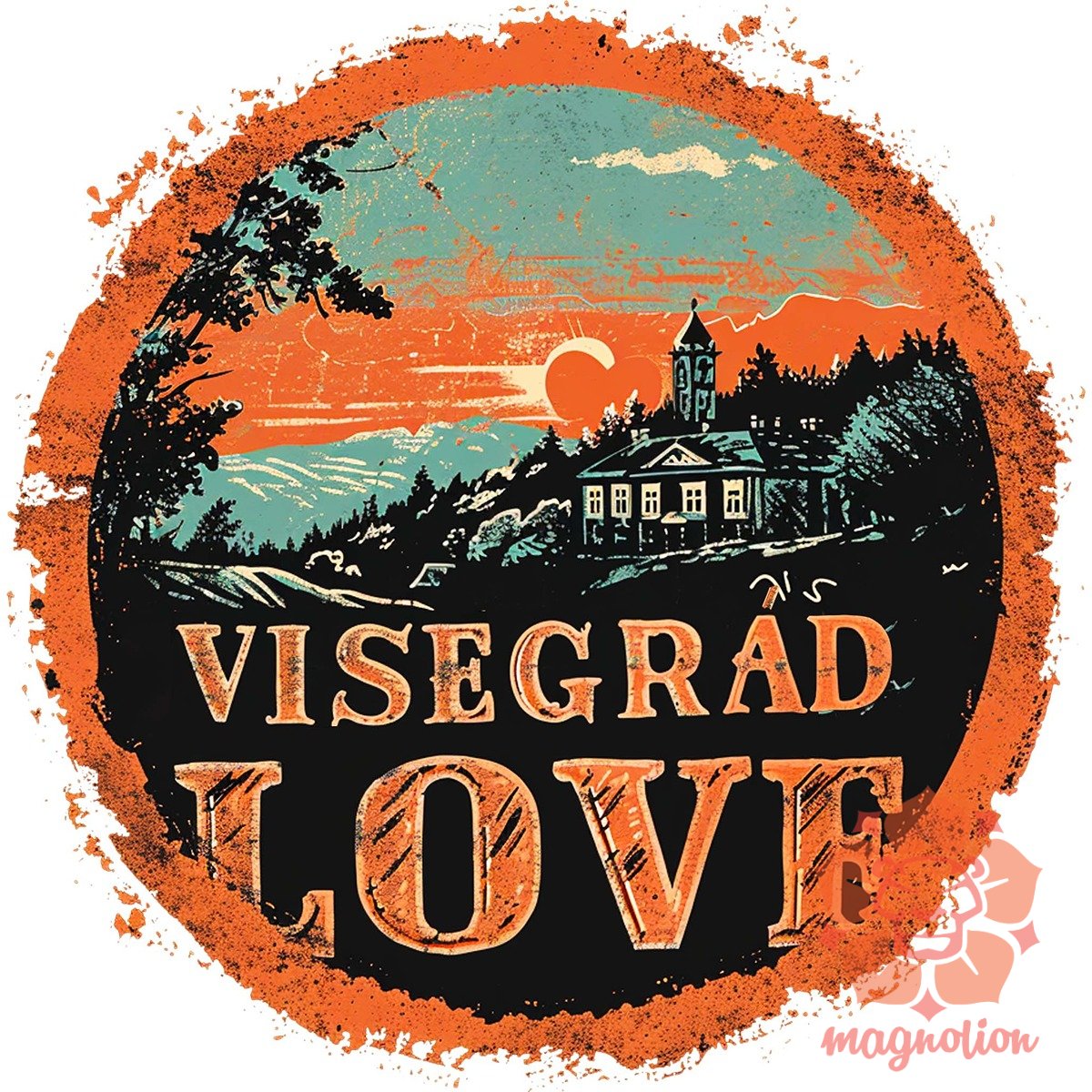 Visegrád LOVE v1 egyedi  pulóver 