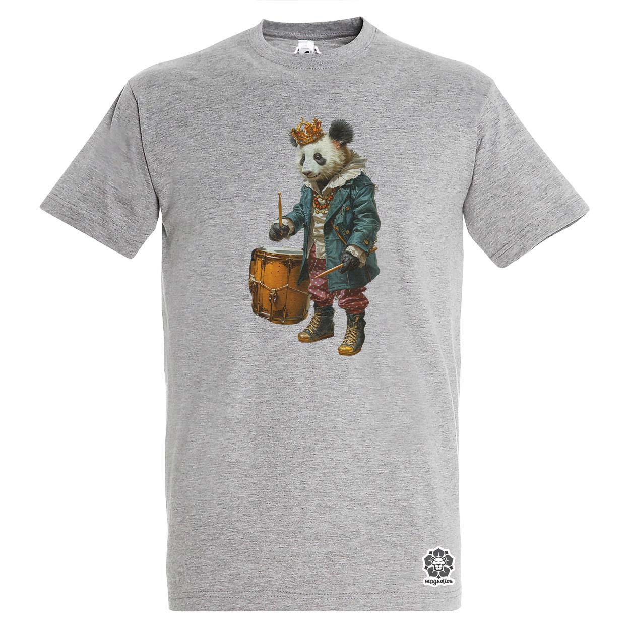 Antropromorf zenész panda v1 egyedi póló 