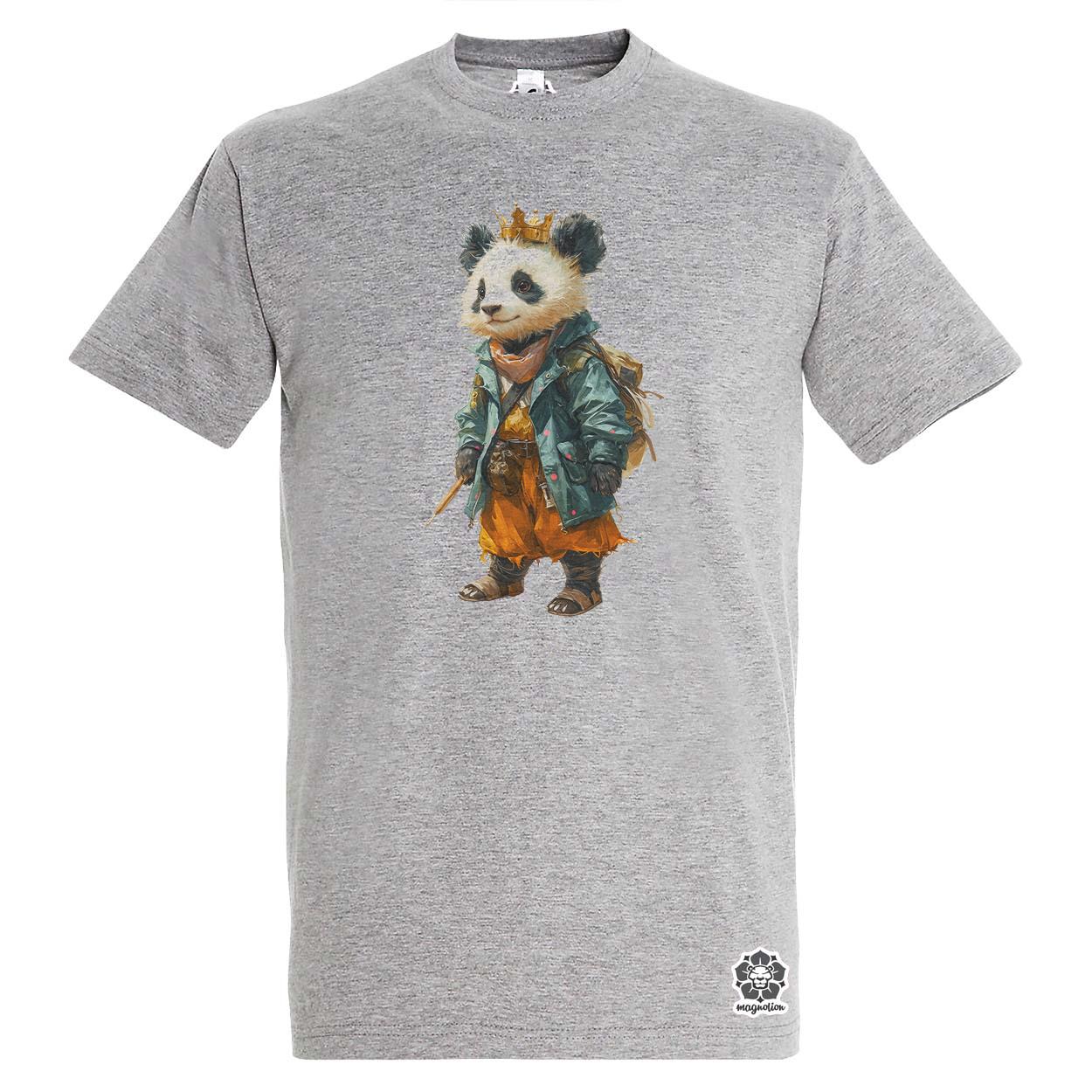 Antropromorf zenész panda v3 egyedi póló 