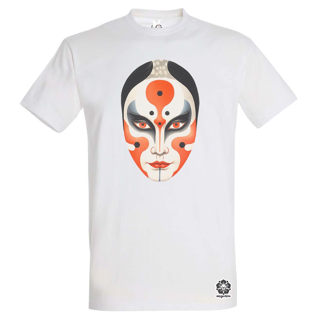 Kabuki maszk v2 egyedi póló 