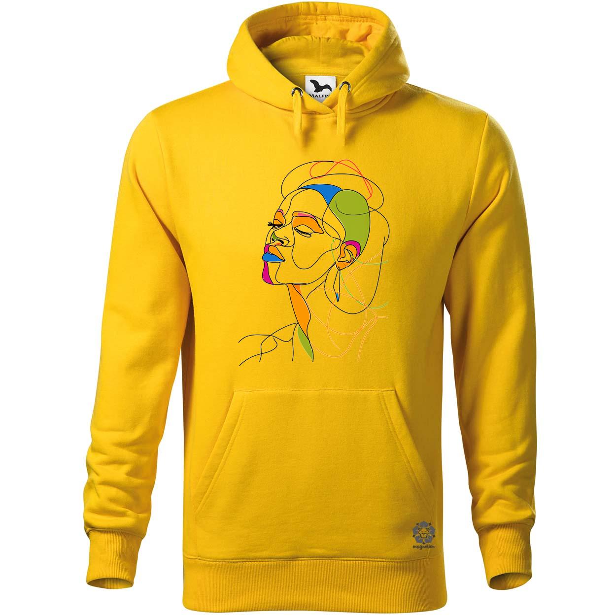 Afro nő rajz portré v1 egyedi  pulóver 