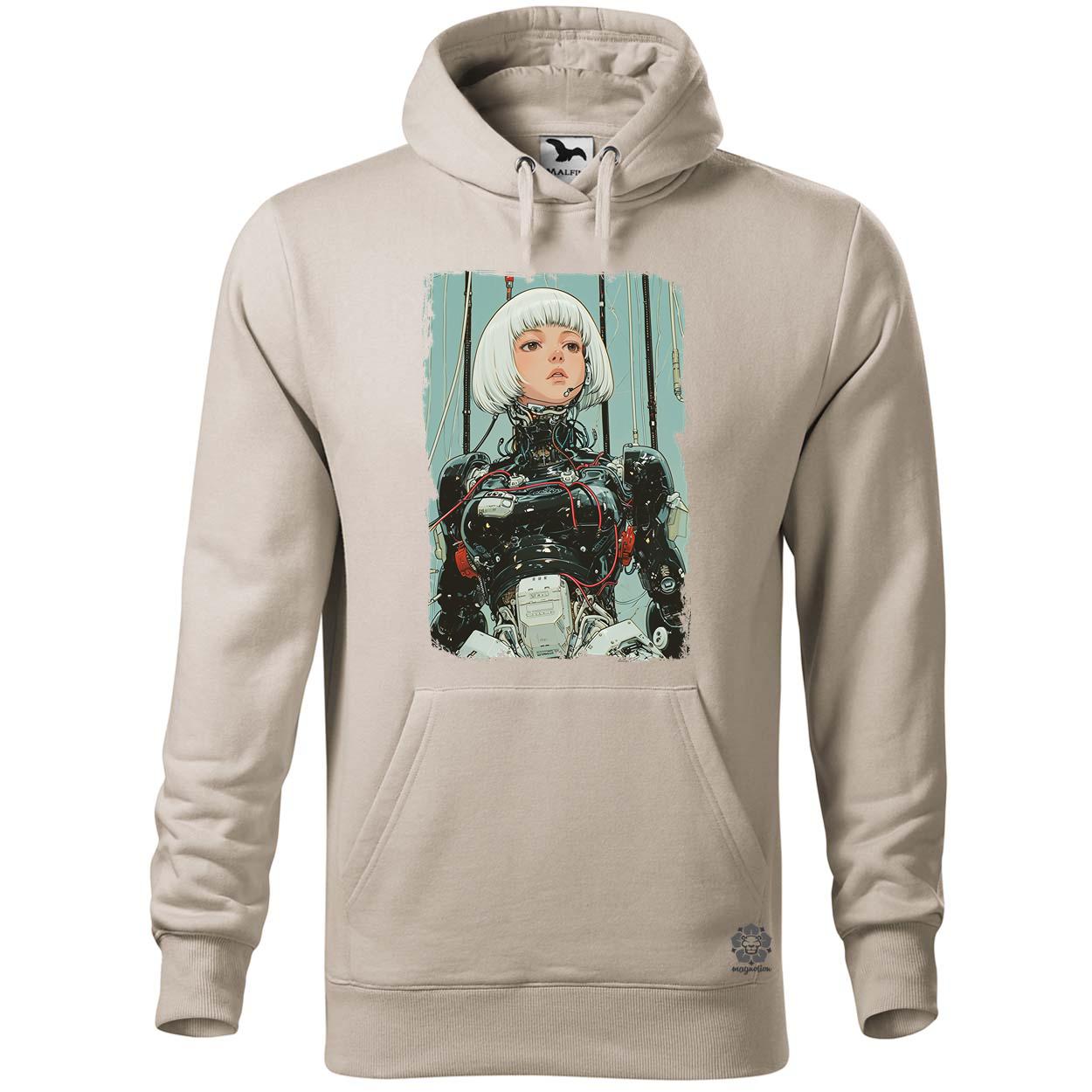 Anime kiborg lány v1 egyedi  pulóver 