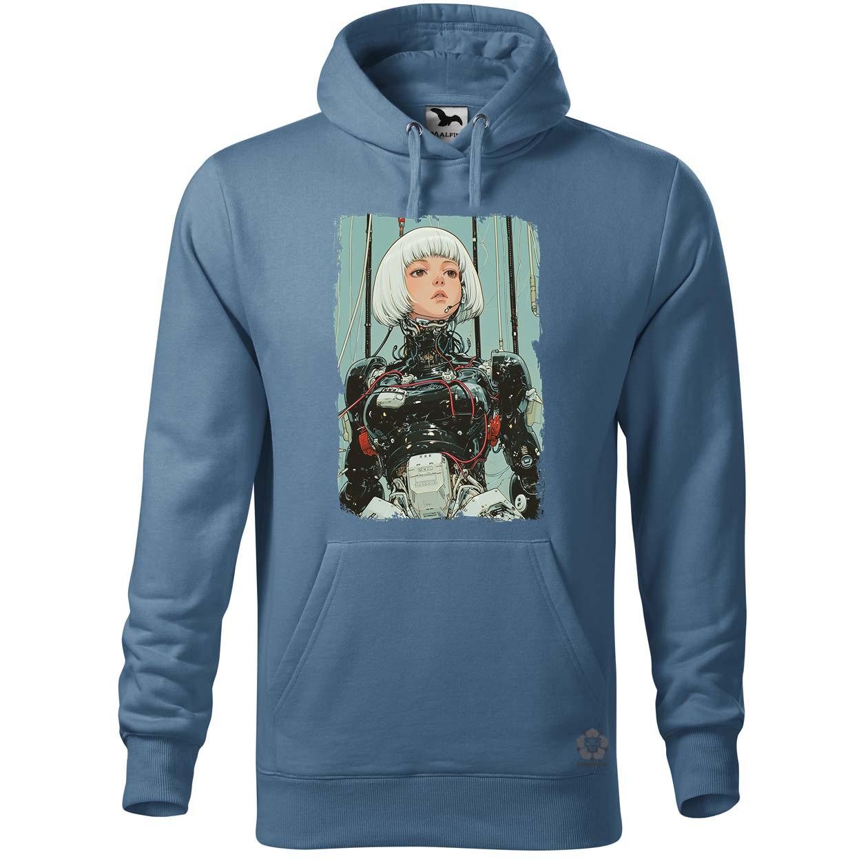 Anime kiborg lány v1 egyedi  pulóver 
