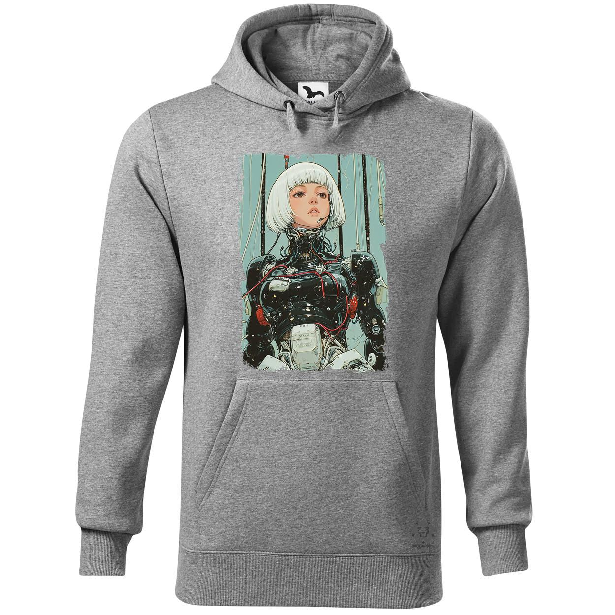 Anime kiborg lány v1 egyedi  pulóver 