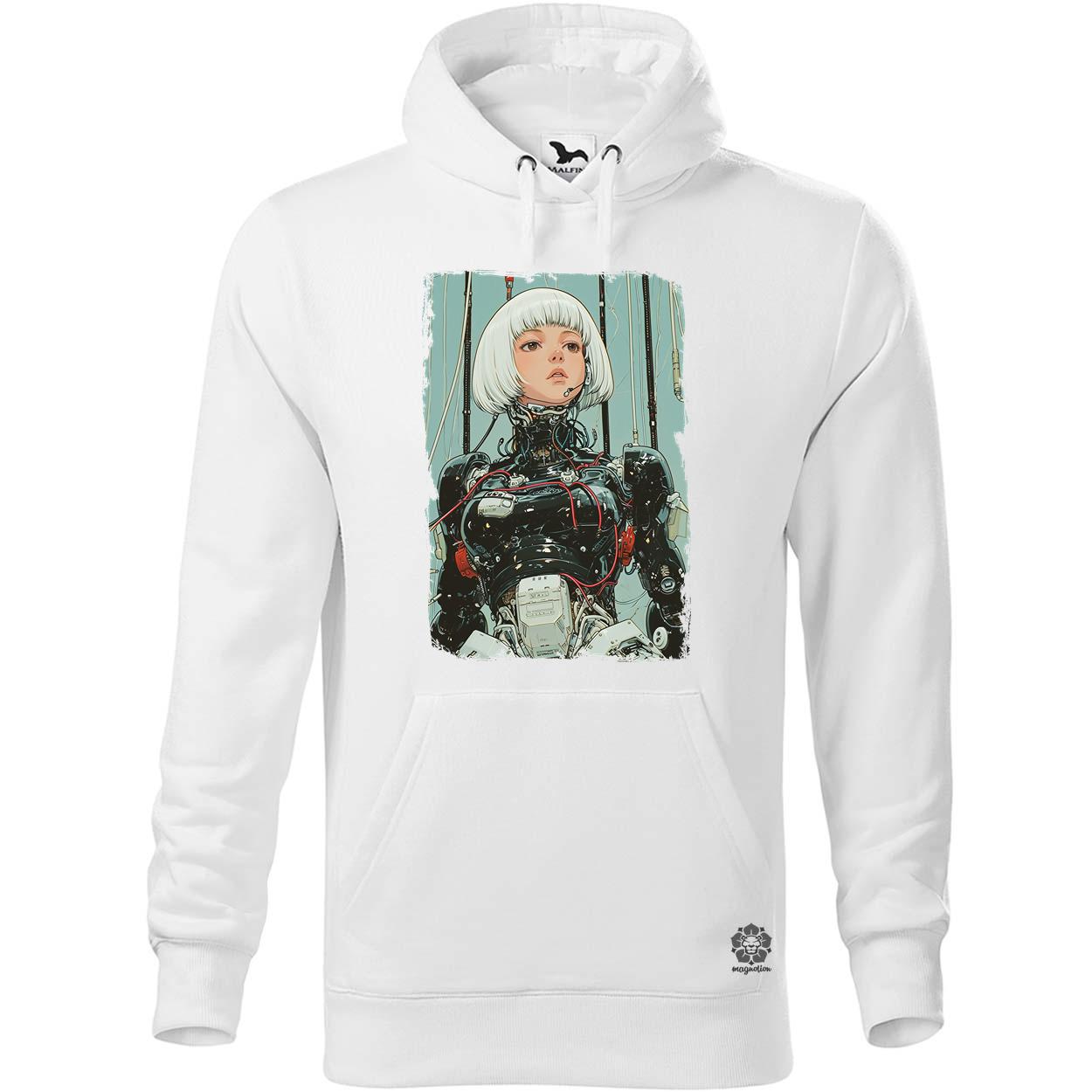 Anime kiborg lány v1 egyedi  pulóver 