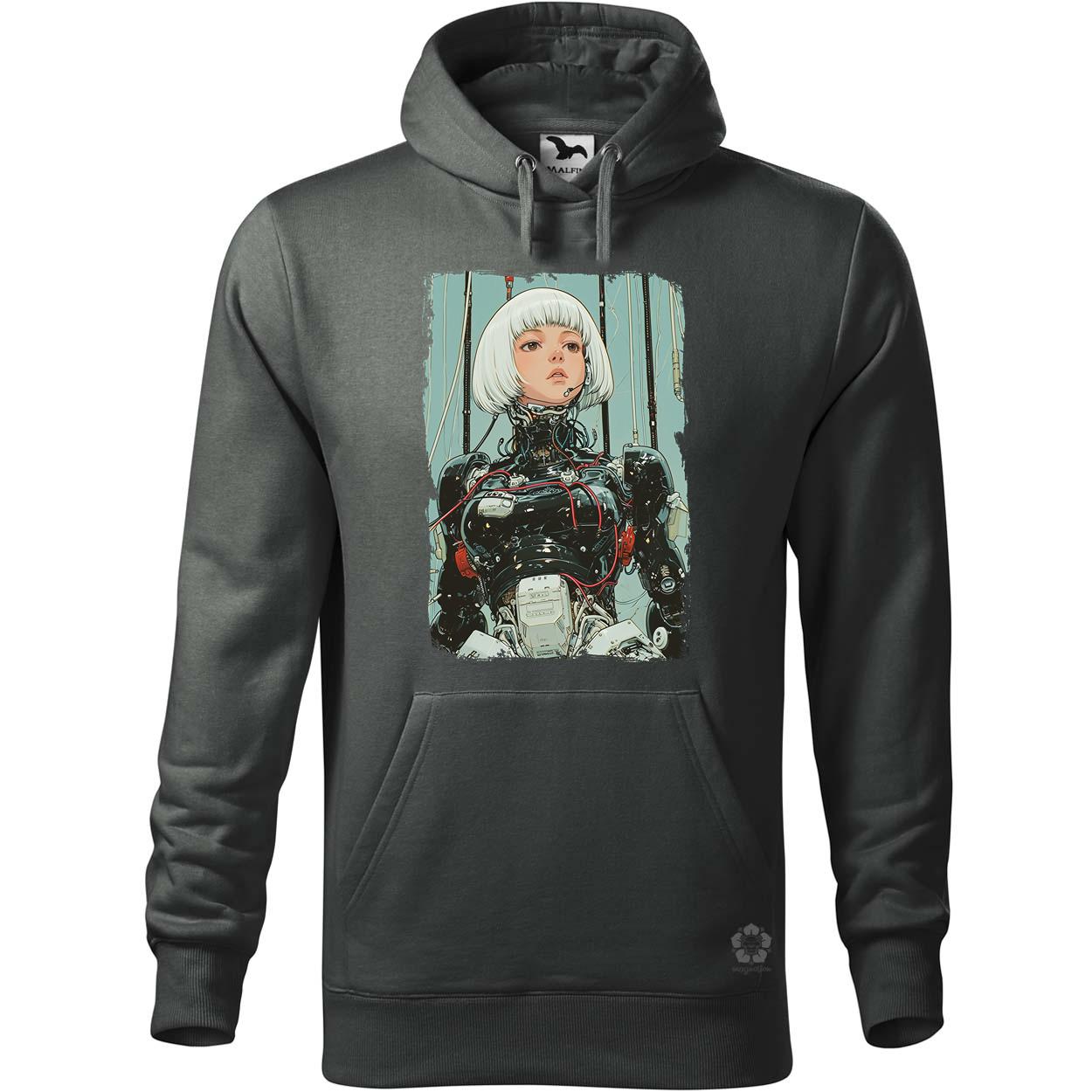 Anime kiborg lány v1 egyedi  pulóver 