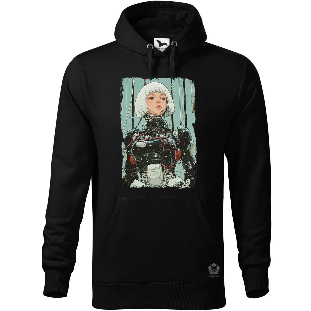 Anime kiborg lány v1 egyedi  pulóver 