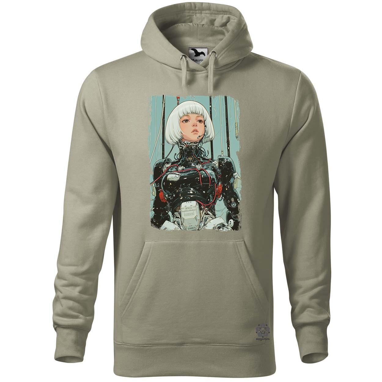 Anime kiborg lány v1 egyedi  pulóver 