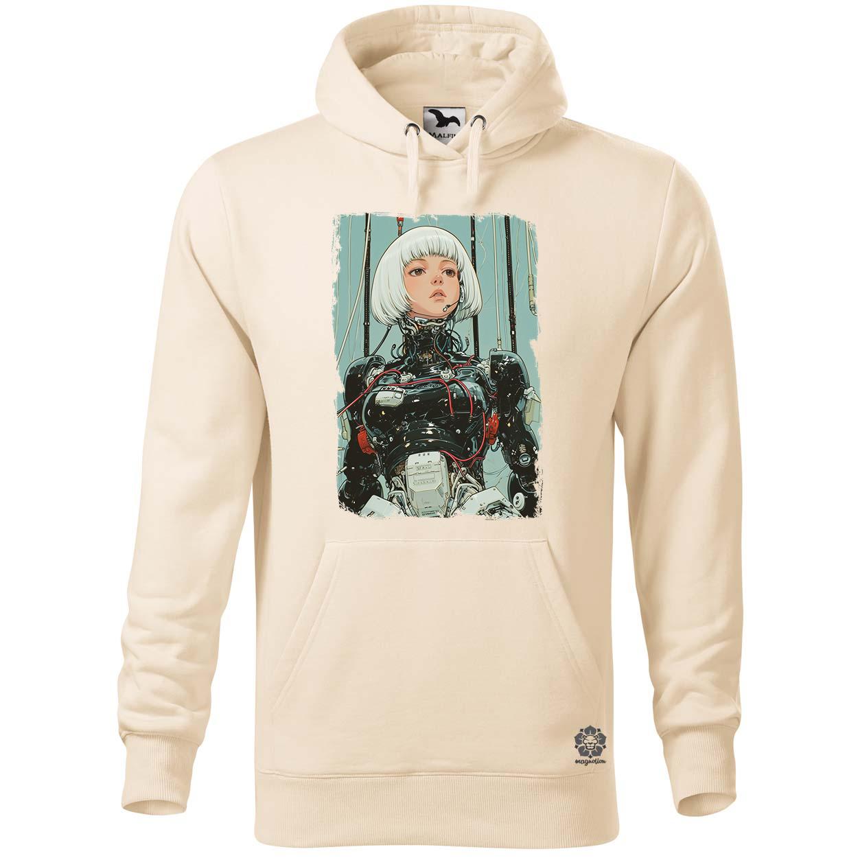 Anime kiborg lány v1 egyedi  pulóver 