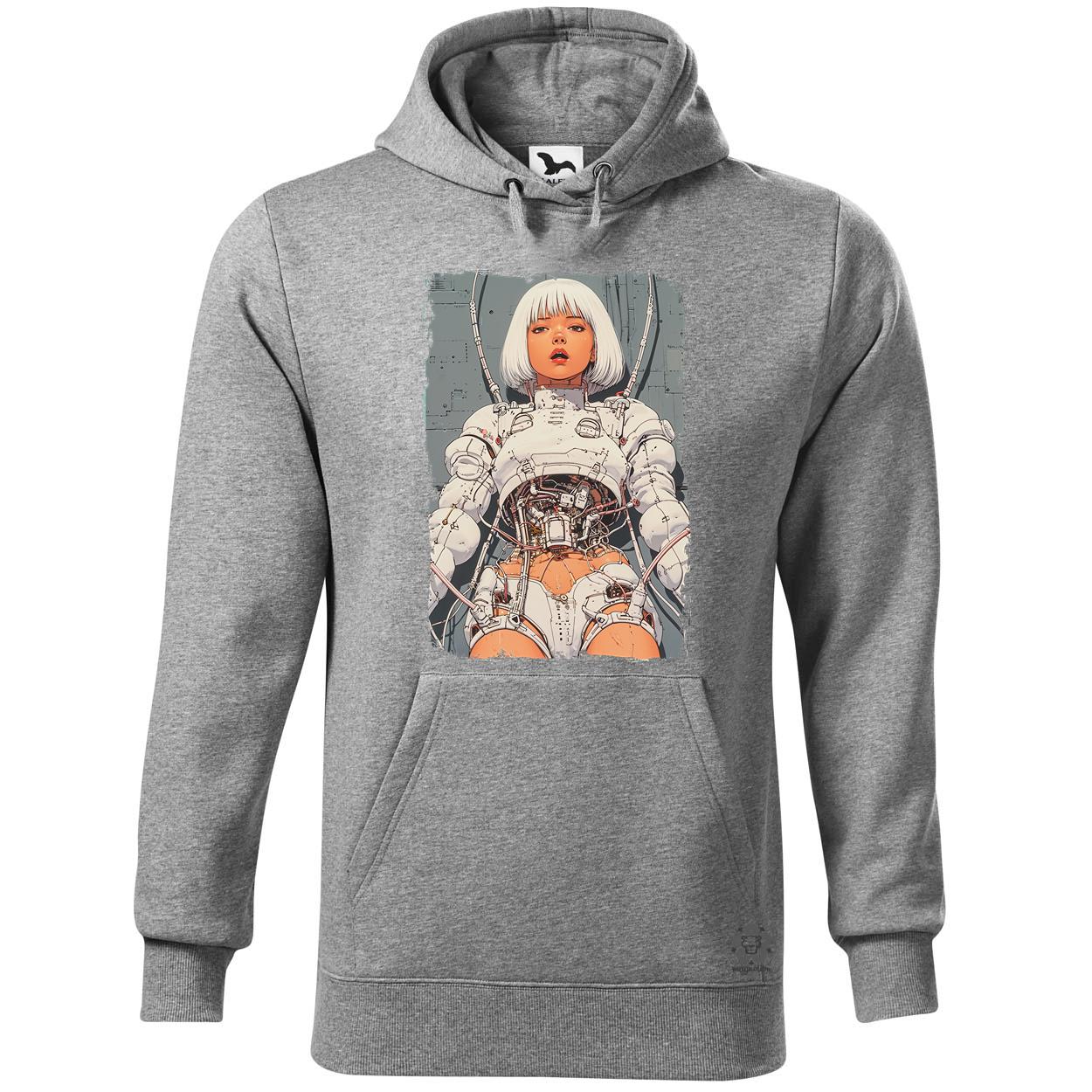 Anime kiborg lány v2 egyedi  pulóver 