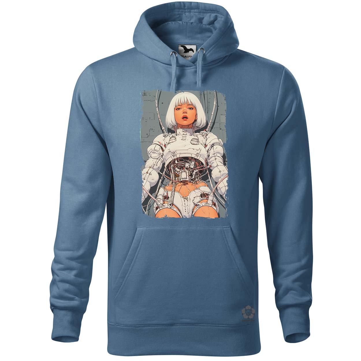 Anime kiborg lány v2 egyedi  pulóver 