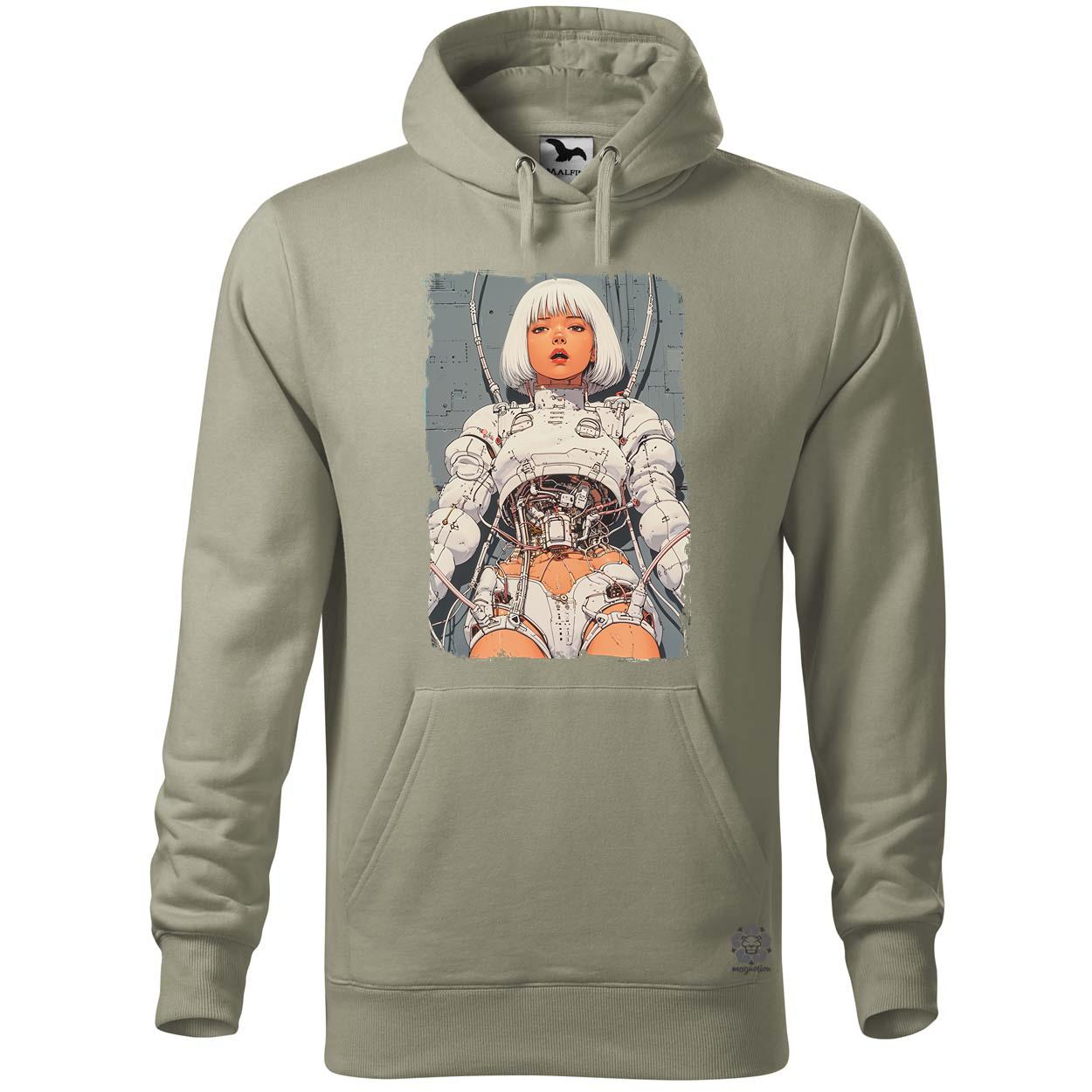 Anime kiborg lány v2 egyedi  pulóver 